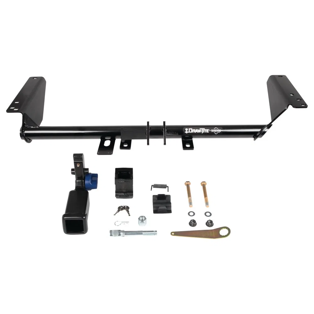 76916 – DRAW TITE Trailer Hitch Rear, Class III Round Tube Welded 2 Inch Receiver 3500 Pound Weight Carrying Capacity...